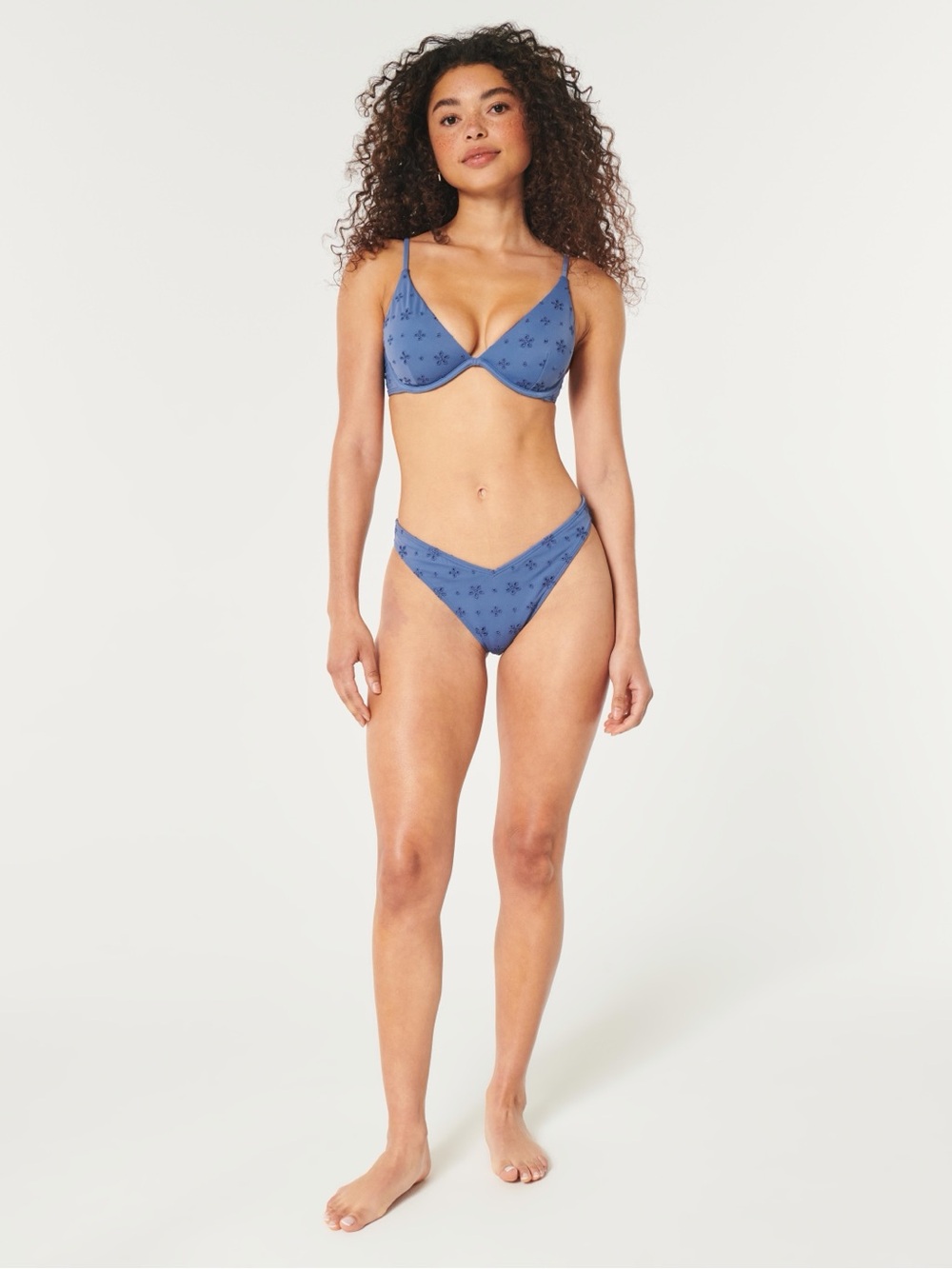 Hollister blue bikini